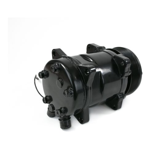Sanden 508 Style Air Conditioning Compressor Serpentine Belt - Black - Image 2