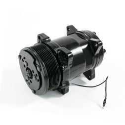 Sanden 508 Style Air Conditioning Compressor Serpentine Belt - Black