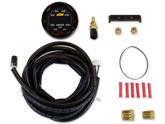 AEM X-Series 300F/150C Water/Trans/Oil Temp Gauge #30-0302 - Image 3