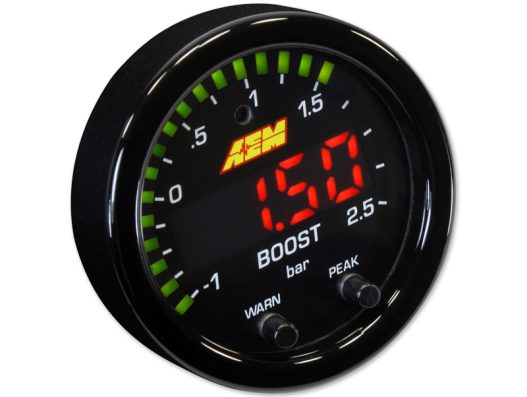 AEM X-Series 35PSI / 2.5BAR Boost Display Gauge #30-0306