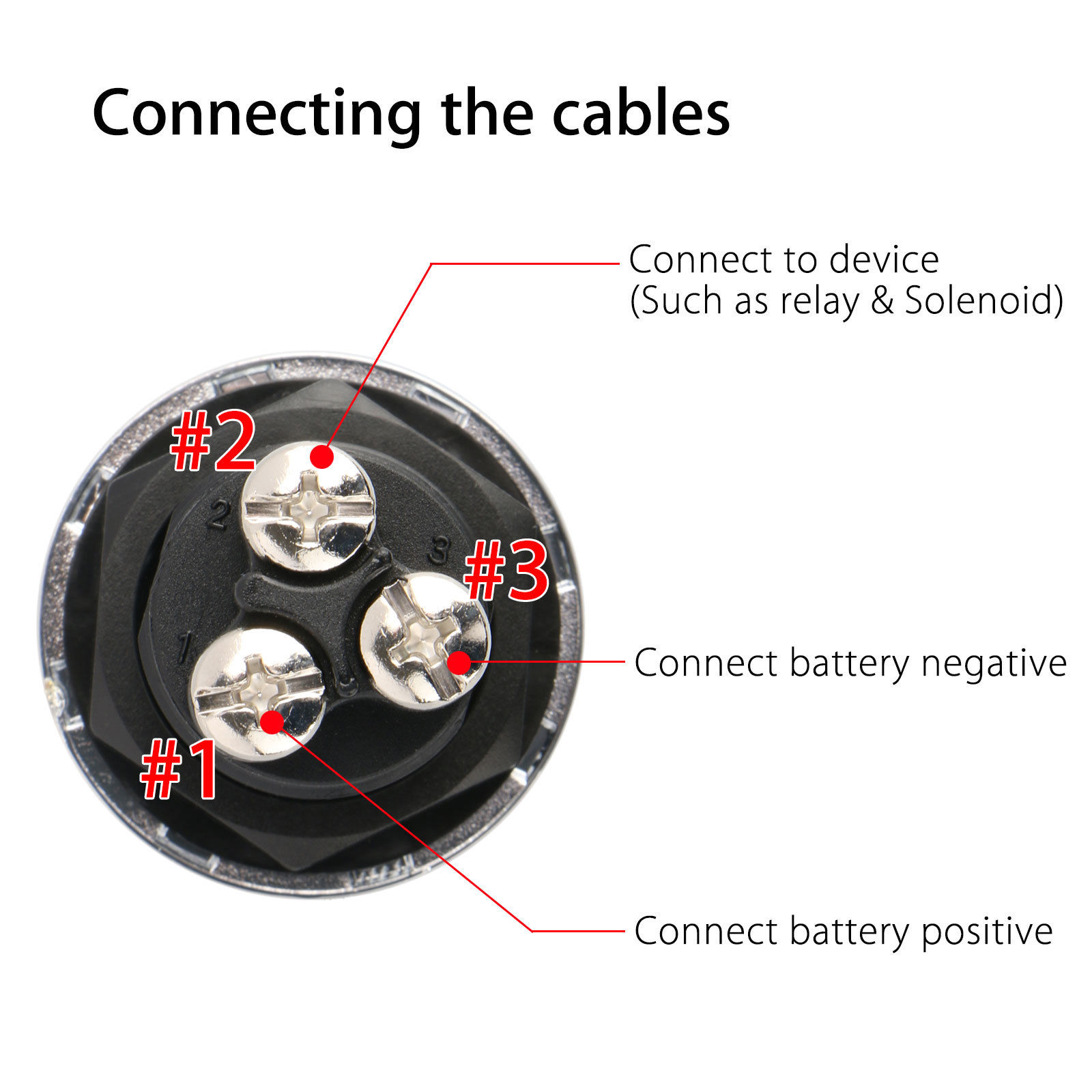 push button start relay wiring