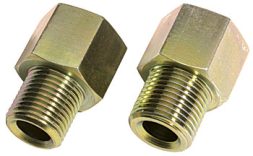CPP Power Steering Adapter Fitting Inverted Flare Steering Box To O-Ring Hoses