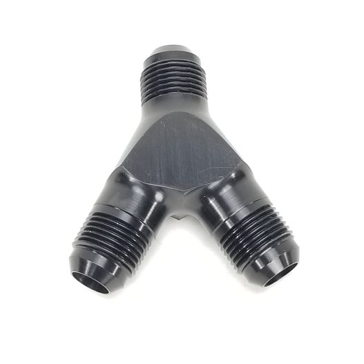 -10 AN Y Fitting - Black Anodized #14354 - Image 2