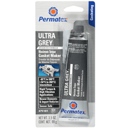 Permatex® Ultra Grey® Rigid High-Torque RTV Silicone Gasket Maker