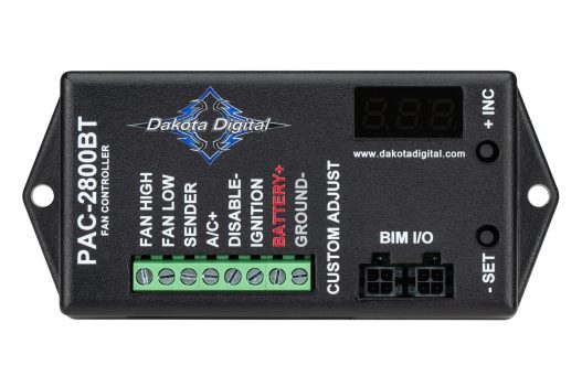 Electronic Fan Controller 70 Amp with Bluetooth Control - Dakota Digital PAC-2800BT - Image 2