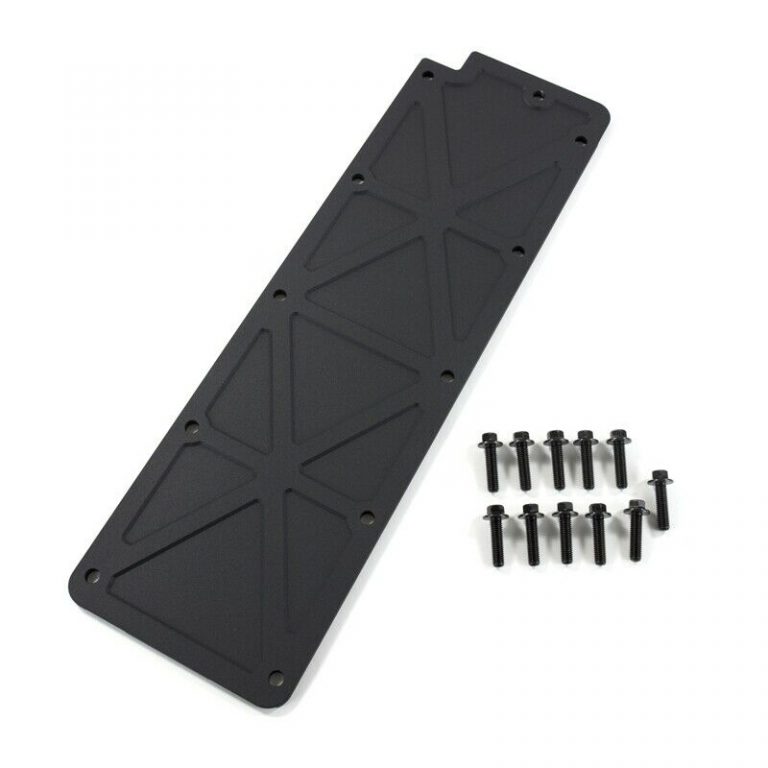GM LS2, LS3, LS7, and LSX Trussed Style Black Engine Valley Cover