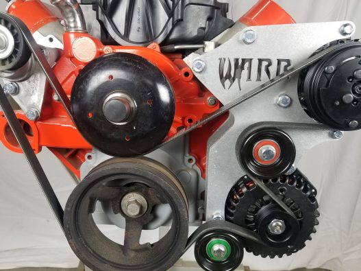 Alternator and SD-7 AC compressor Bracket Kit - Truck Spacing - WARR Performance WLS003 - Image 4