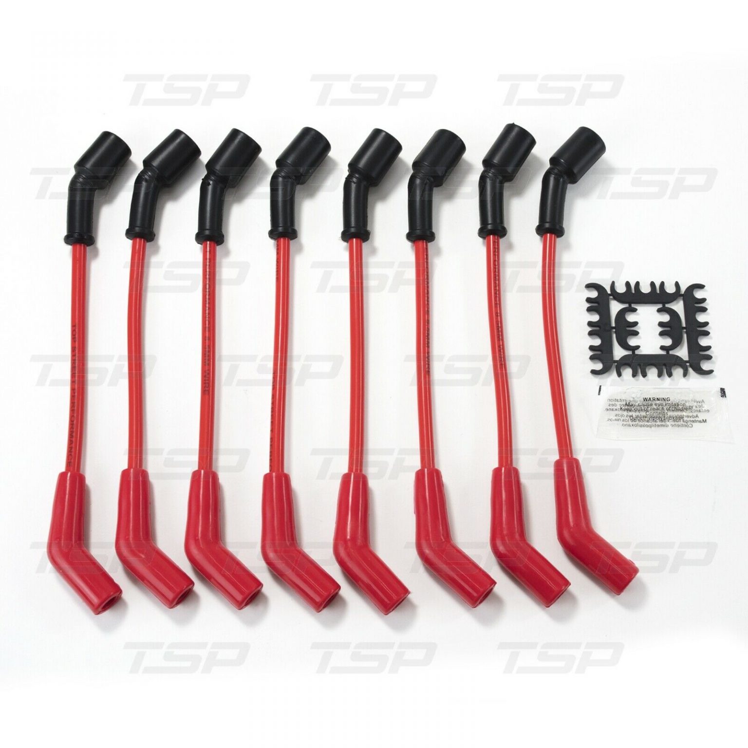 Spark Plug Wires RED 135° Chevy Camaro Tahoe Silverado LS 4.8L 5.3L 6