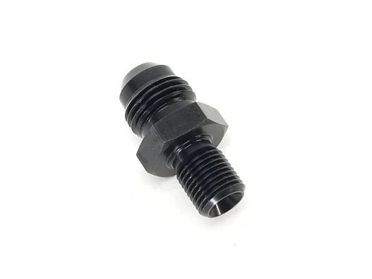 -6AN to M10 x 1.0 Adapter - Black Anodized - Red Horse Performance 8161-06-10-2 - Image 2