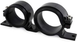 TSP Black Billet Aluminum Fuel Pump & Filter Bracket JM1020BK