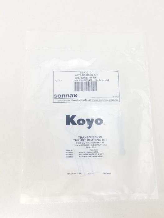 Sonnax SBK-G10 Koyo Bearing Kit TH400, 4L80E '65 up - Image 5