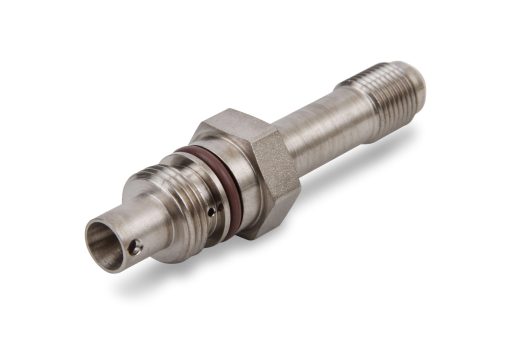 LS power steering pump to AN -6 adapter/extension, Nickel Plated Steel - 961961ERL - Image 3