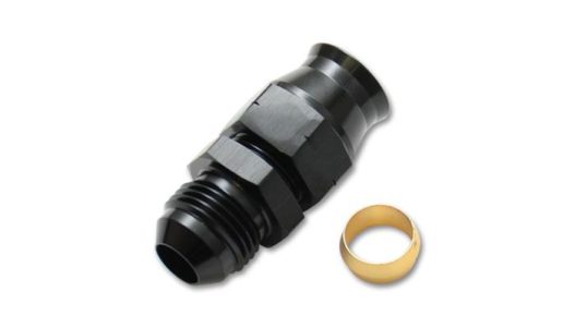 Vibrant Performance -6AN to 5/16" Tube Adapter - Black - 16455