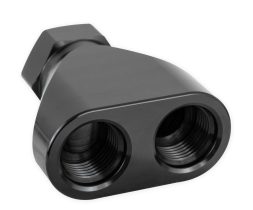 Earls Billet Inline Distribution Block w/ -10 AN O-Ring Port to (2) -8 AN O-Ring Ports - 100161ERL