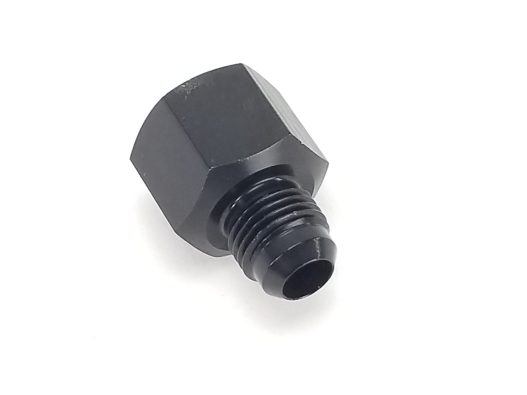 -8AN to -6AN Reducer Fitting - Black Anodized - 14341 - Image 3