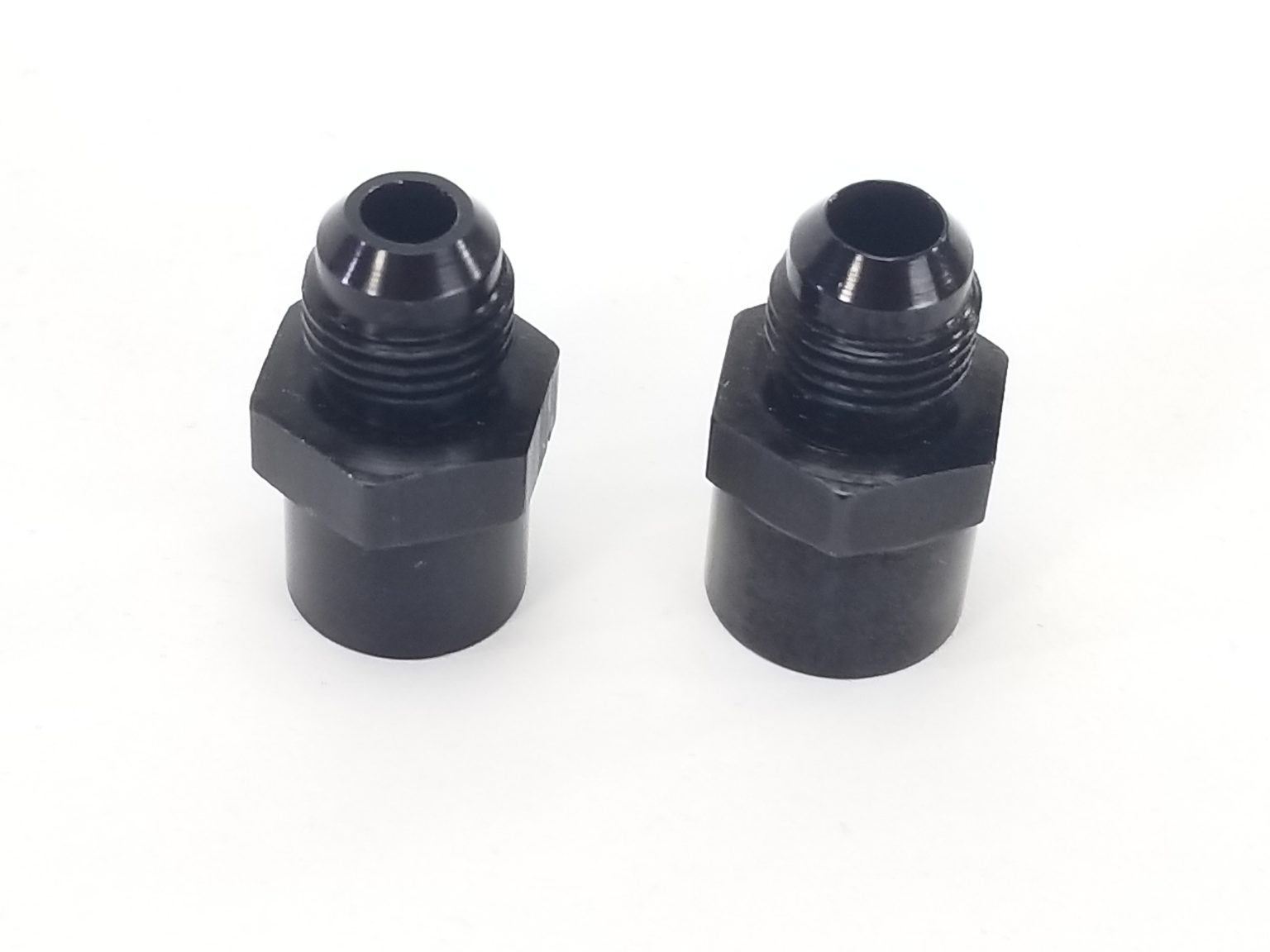 Black -6AN Adapter Fitting Set For GM TBI Style (metric O-ring) Fuel ...