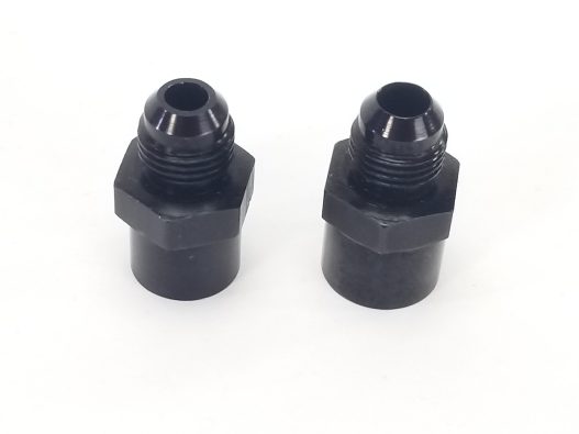 Black -6AN Adapter Fitting Set For GM TBI Style (metric O-ring) Fuel Sending Units - 47-0001 - Image 2
