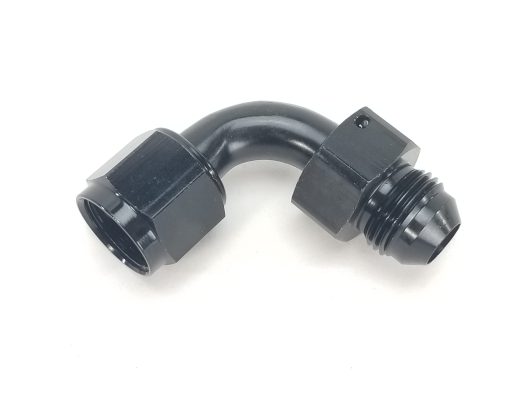 180 Degree -8AN Fuel Pump to Filter Fitting Set - Image 3