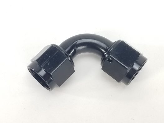 180 Degree -8AN Fuel Pump to Filter Fitting Set - Image 2