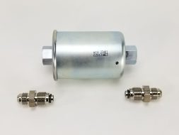 OE Style Wix Fuel Filter with -6AN Adapter fittings - 47-0004