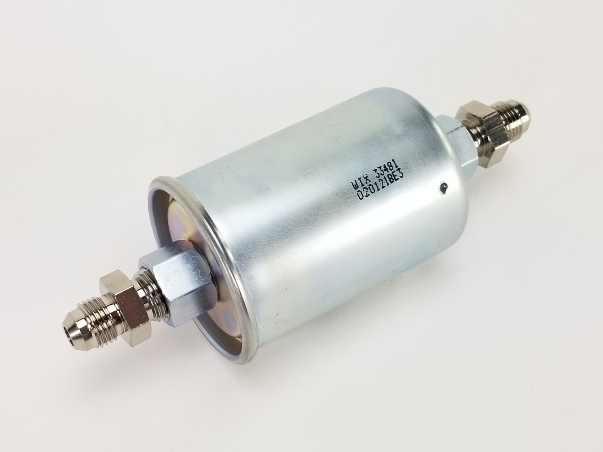 OE Style Wix Fuel Filter with 6AN Adapter fittings 470004 WARR Performance LLC