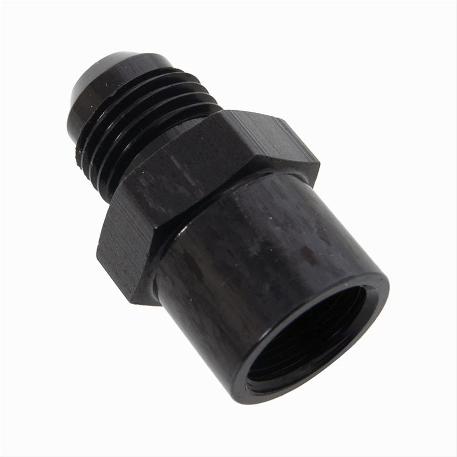 M14 x 1.5 O-ring to -6AN Adapter Fitting - Black Anodized - WARR ...