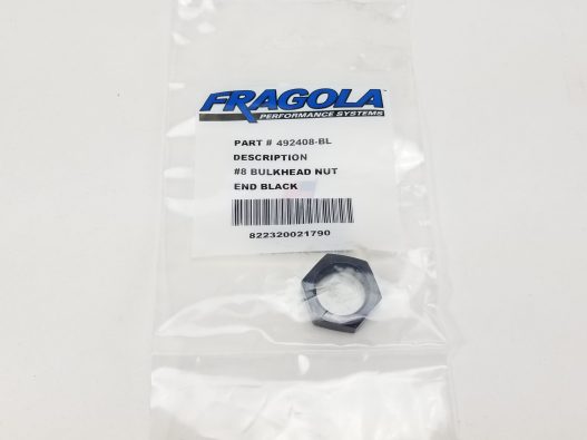 Fragola Performance Systems Bulkhead Nut -8AN - 492408-BL