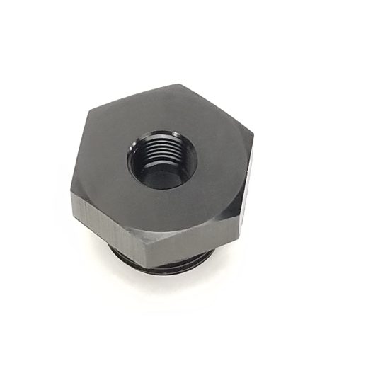 -8 ORB Plug With 1/8" NPT Port for Gauge / Sensor - WARR Performance 47-0009 - Image 2