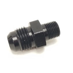-6AN to 1/8" NPT Adapter Fitting - Black - WARR Performance 47-0015