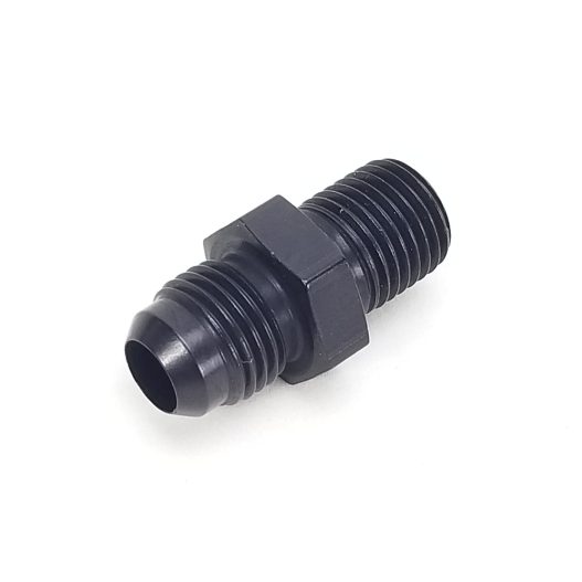 -6AN to 1/4" NPT Adapter - Black - 47-0017