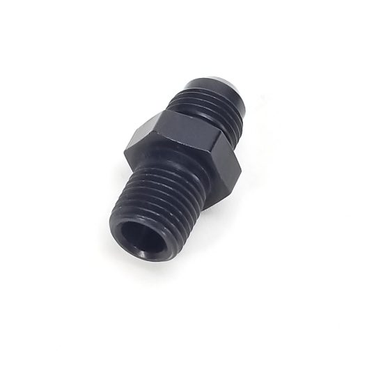 -6AN to 1/4" NPT Adapter - Black - 47-0017 - Image 2