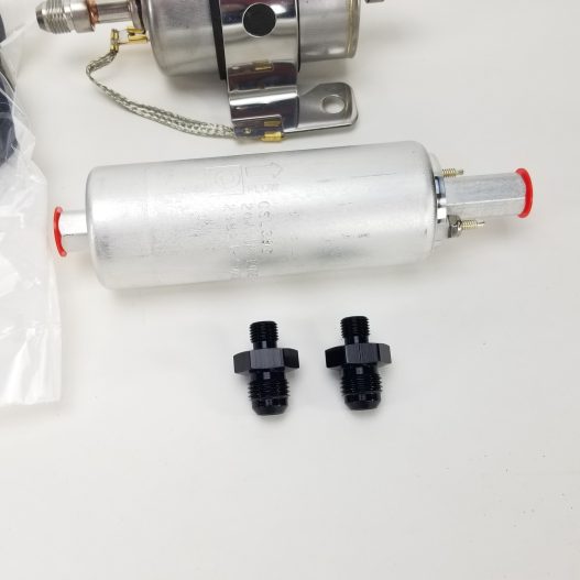 Walbro Fuel Pump & Filter/Regulator w/AN fittings Kit For Returnless Fuel Rails -6AN - 47-0022 - Image 2
