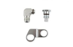 Earl's Remote Reservoir Adapter Kit For Saginaw Type II Power Steering Pump with -10AN Inlet