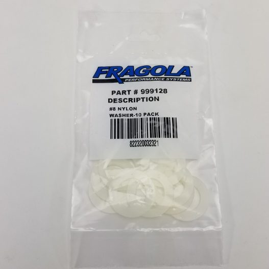 10 Pack of Nylon Washers for -8AN Bulkhead Fittings - Fragola 999128 - Image 2