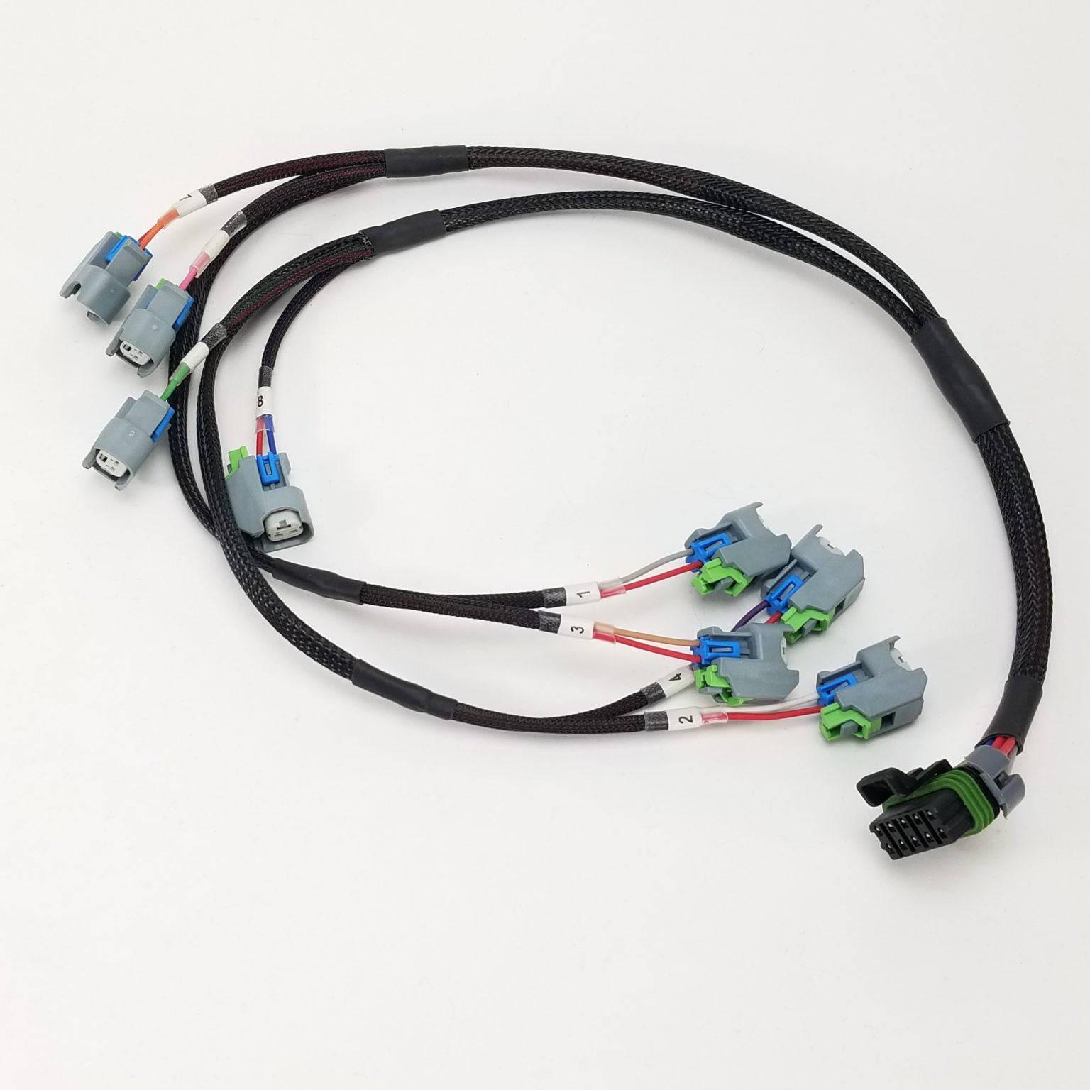 USCAR (EV6) LS Style Injector Harness For Holley™ EFI Systems WARR