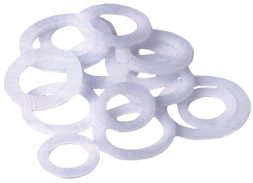 10 Pack of Nylon Washers for -6AN Bulkhead Fittings - Fragola 999126