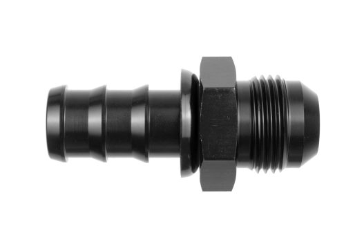 -6AN Male Push Lock Hose End - Black - Red Horse Performance 940-06-06-2