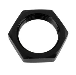 -16AN Bulkhead Nut - Black - Fragola 492416-BL