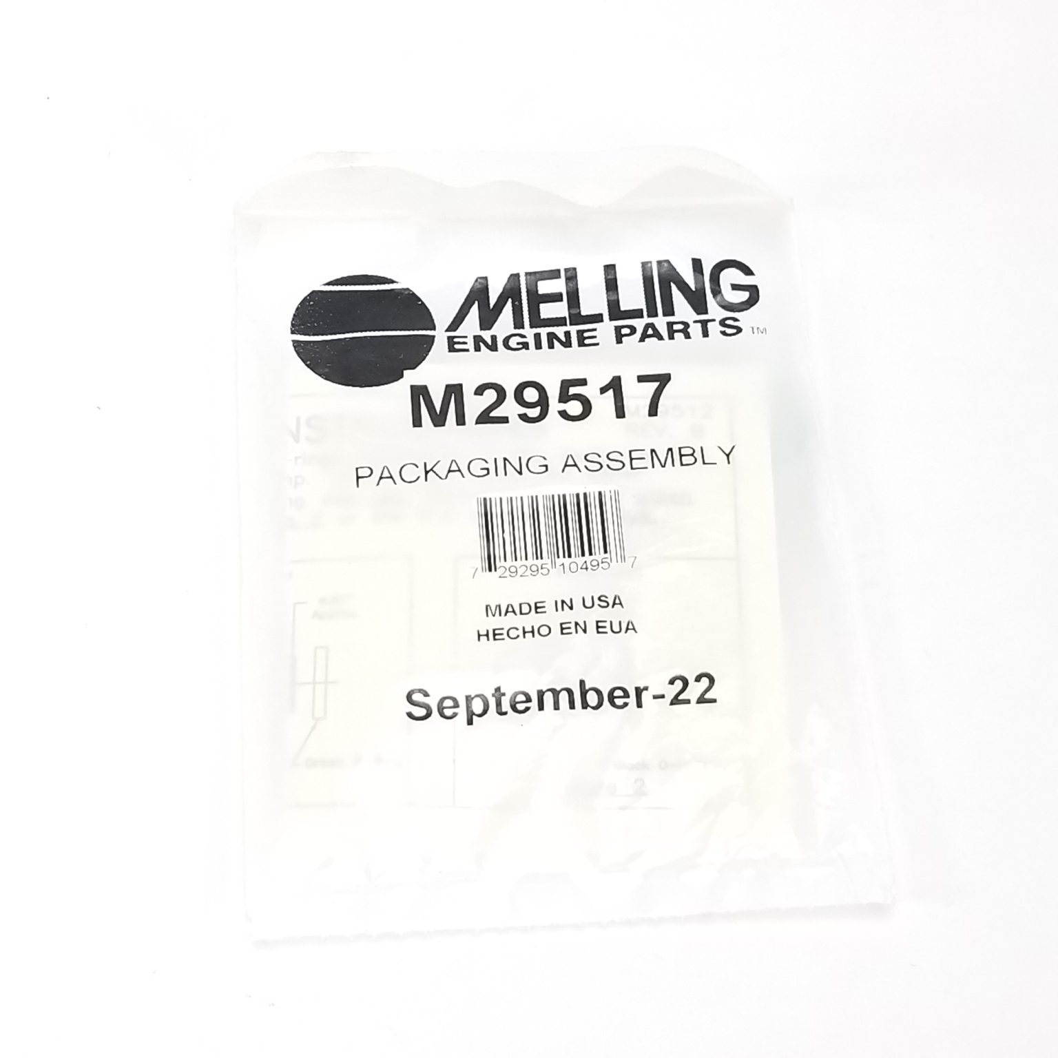 Melling Oil Pump Pickup Tube Oring Kit M29517 WARR Performance LLC