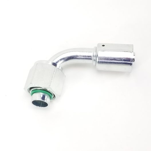 90 Degree #12 Female O-ring to #10 Standard Hose Fitting - WARR Performance 64-0005