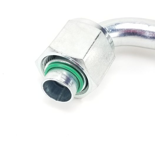 90 Degree #12 Female O-ring to #10 Standard Hose Fitting - WARR Performance 64-0005 - Image 2