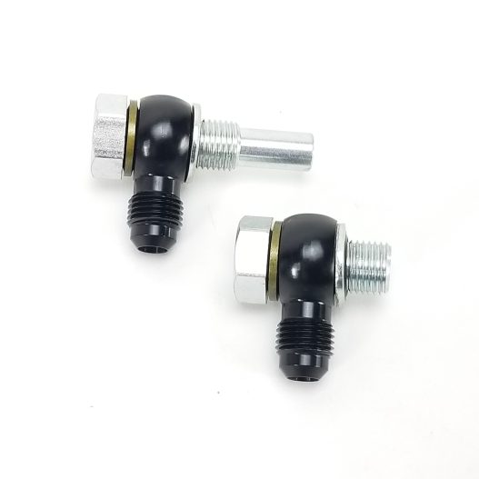 -6AN Transmission Cooler Banjo Fittings for 1997-2008 4L80E - WARR Performance 47-0030 - Image 2
