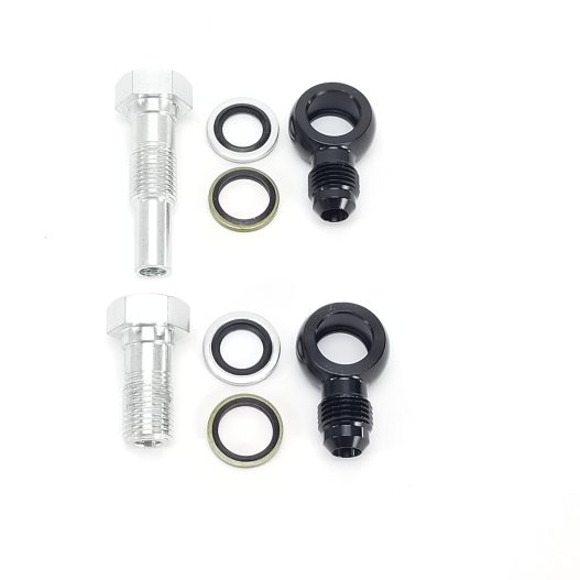 -6AN Transmission Cooler Banjo Fittings for 1997-2008 4L80E - WARR Performance 47-0030 - Image 3