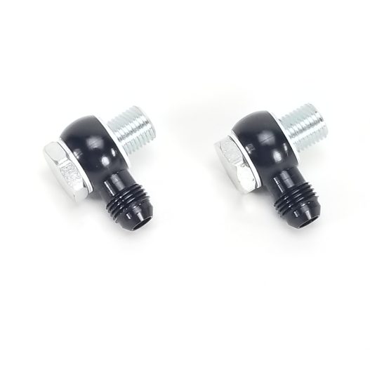 -6AN Transmission Cooler Banjo Fittings for 4L60E and 1991-1996 4L80E - WARR Performance 47-0033