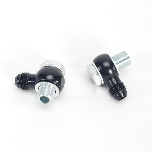 -6AN Transmission Cooler Banjo Fittings for 4L60E and 1991-1996 4L80E - WARR Performance 47-0033 - Image 3