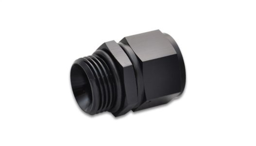 -8AN Female to -8 ORB Male Adapter Fitting - Black - Vibrant 16863