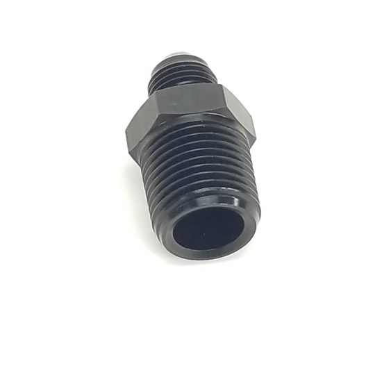 -6AN to 1/2" NPT Adapter - Black Anodized - WARR Performance 47-0047 - Image 2