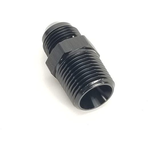 -8 AN to 1/2" NPT Adapter - Black - WARR Performance - Image 2