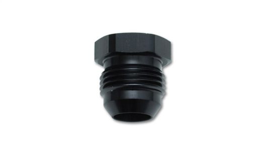 -8AN Plug - Black Anodized - Vibrant 10443