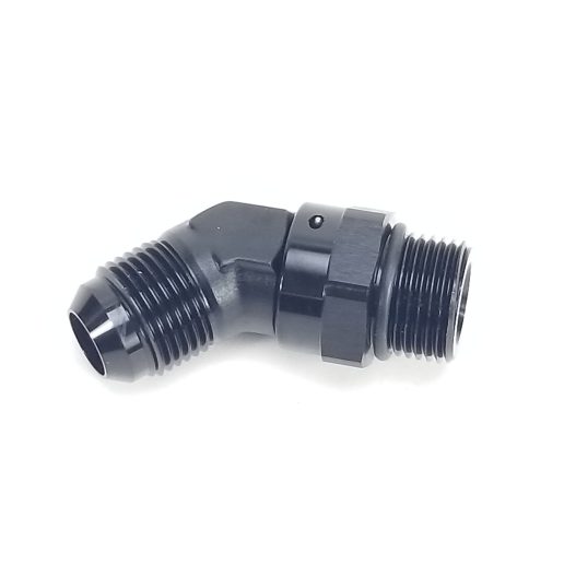 -10 ORB to -10AN 45 Degree Adapter Fitting - Vibrant 16948